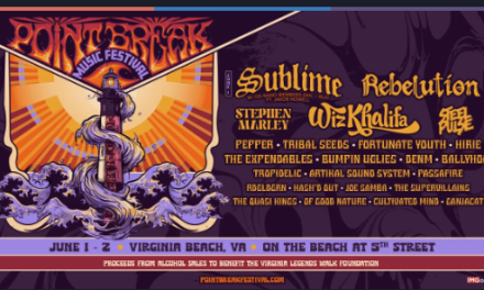 Sublime and Rebelution to Headline Inaugural Point Break Festival June 1-2, 2024 at the Virginia Beach Oceanfront